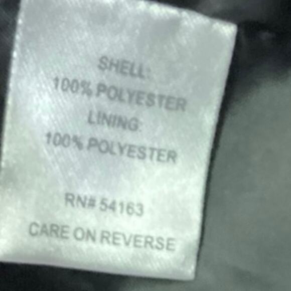 Calvin Klein Black White Chevron Printed Open Front Draped Blazer Coat Jacket 6 - Picture 5 of 5